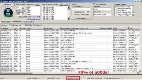 Router scan v 2.60