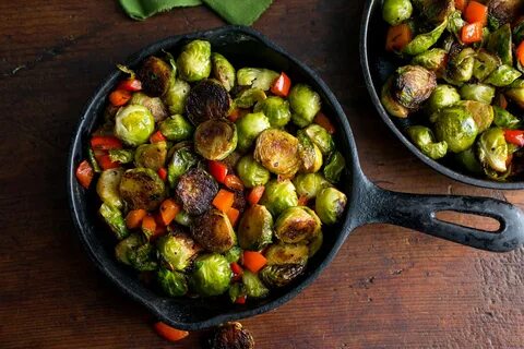 Вкусная брюссельская капуста на сковороде рецепт
