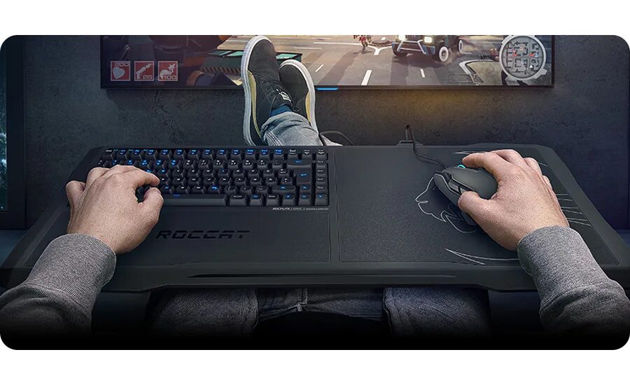 Клавиатура Roccat sova. Клавиатура и мышь расположение. Подставка под клавиатуру и мышь на колени. Игровой диван для геймеров.