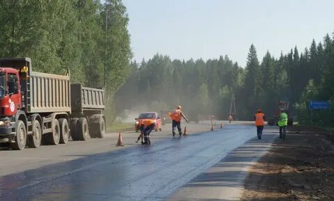 Строительство дорог киров