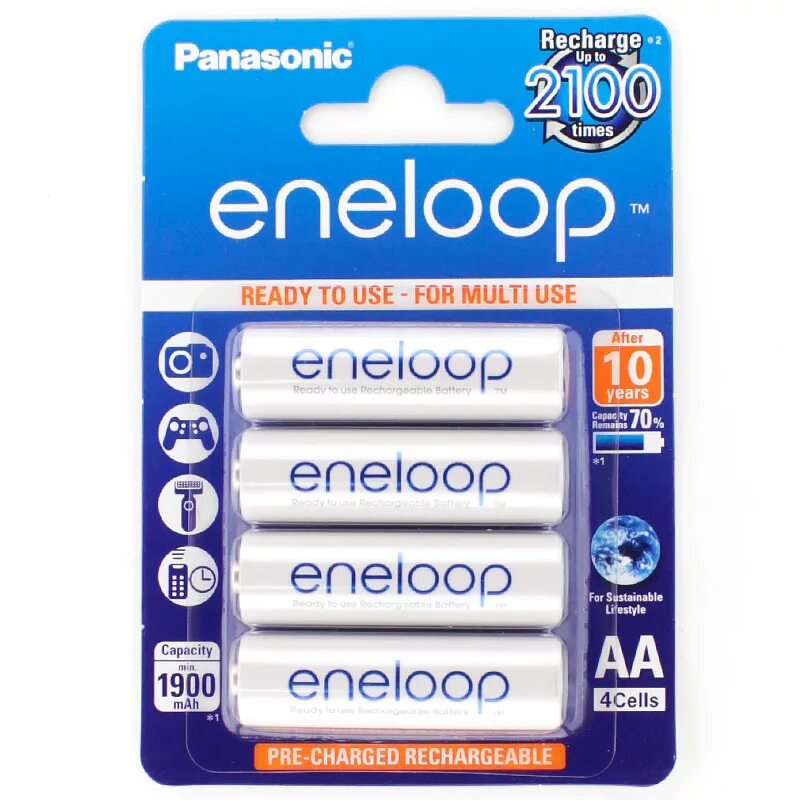 Аккумулятор аа eneloop. Аккумулятор предзаряженный rtu panasonic hr03 aaa bl2 ni-mh eneloop pro 930mah (220250). *аккумулятор предзаряженный rtu panasonic hr6 aa bl4 eneloop pro 2000mah (480). panasonic eneloop.
