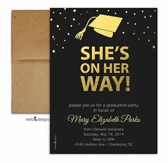 They have invited us to the party