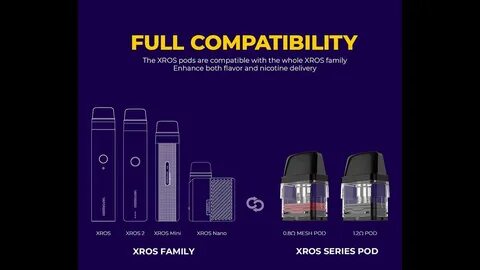 Vaporesso xros как заправить