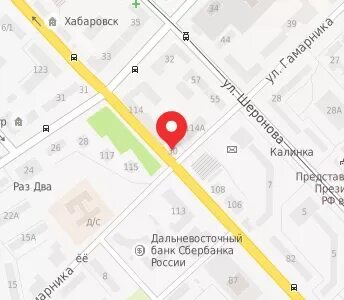Дзержинского 78 на карте