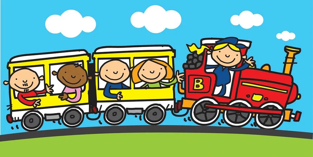 Train pic for Kids. Teddy's Train. Ride on a Train. Travel by Train Flashcard. To get on a train