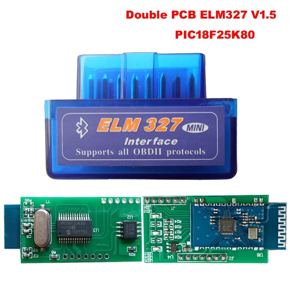 Купить 327 версия 1.5. Elm327 v1.5 pic18f25k80. Elm327 Bluetooth OBD-II. Obd2 elm327 Bluetooth. Obd2 elm327 v1.5.