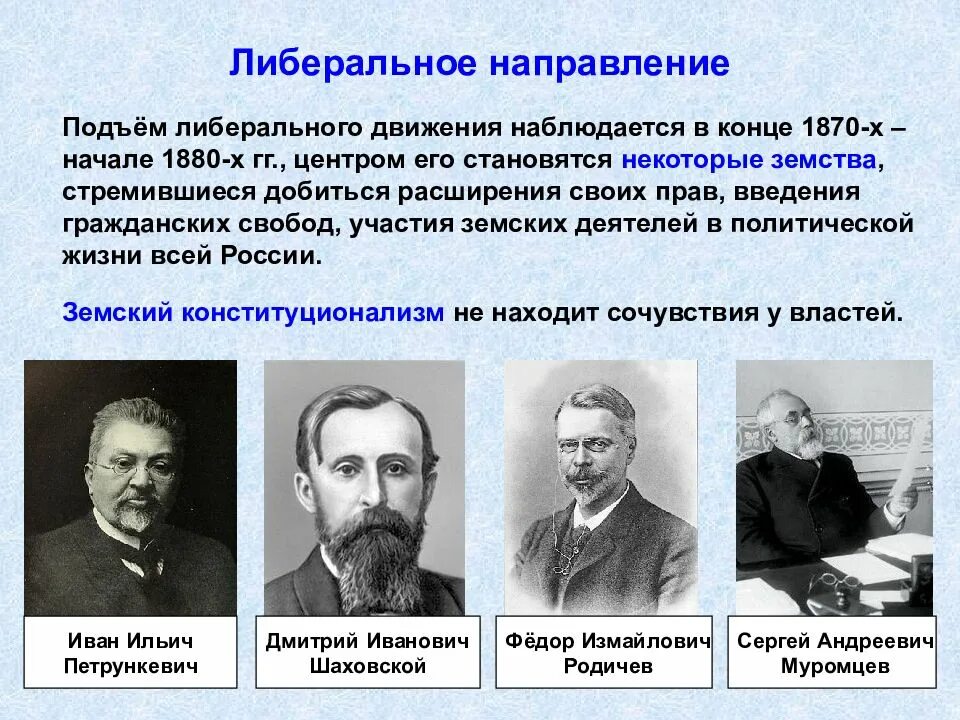 Как называли представителей общественного движения. Представители либералов при Александре 2. Основные представители либерализма при Александре 2. Лидеры либералов при Александре 2. Либералы 1870-1880 представители.