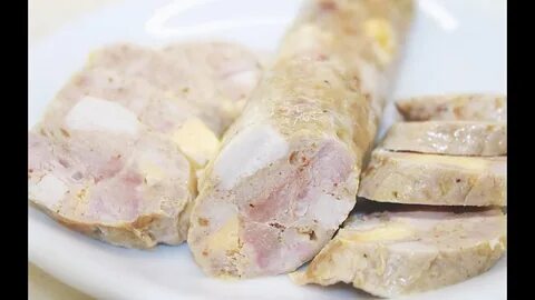 Колбаса из филе курицы
