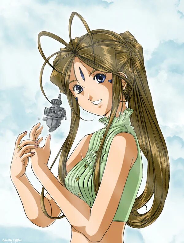 Верданди. Belldandy. Belldandy Oh my Goddess!. Верданди 1999.