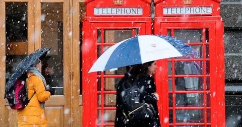 Температура в англии