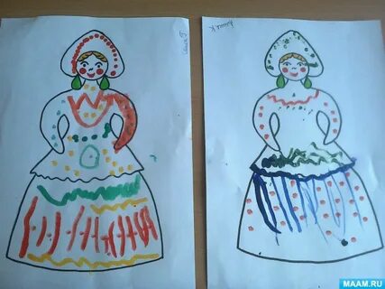 Рисование дымковская игрушка во второй младшей группе