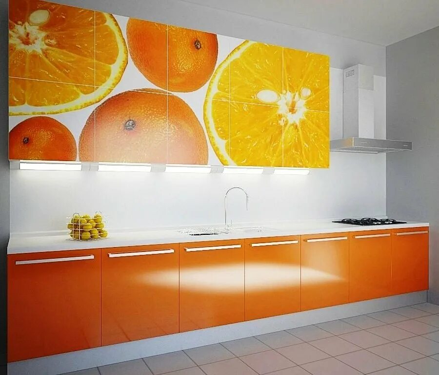 Фруктовая кухня. Оранжевая кухня. Кухонный гарнитур оранжевый. Кухня с оранжевыми фасадами. Кухни оранжевого цвета.
