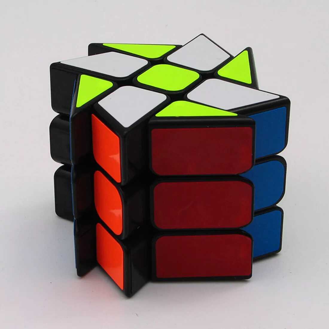 Нестандартные кубики. Кубик Рубика 3х3 мельница. Magic Cube 2x2x3. Головоломка 3х3 Magic Cube. Кубик Windmill Cube.