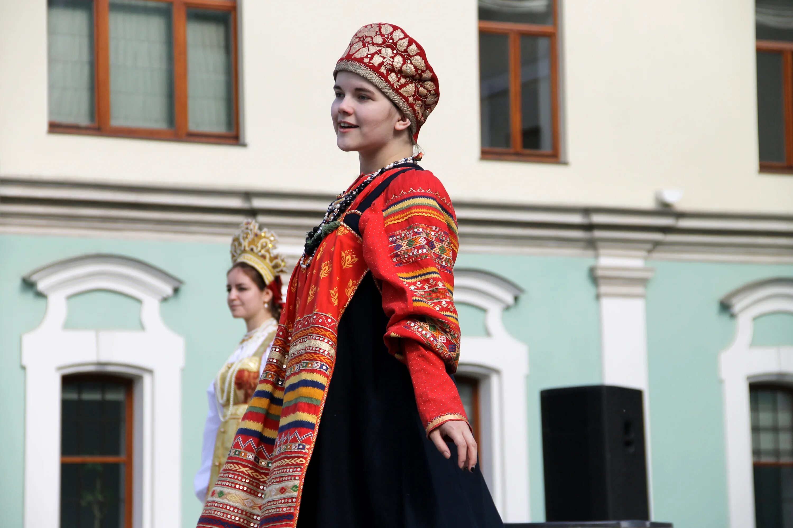 Национальности подмосковья. Этномода. Этномода русская. Этномода из ситца.