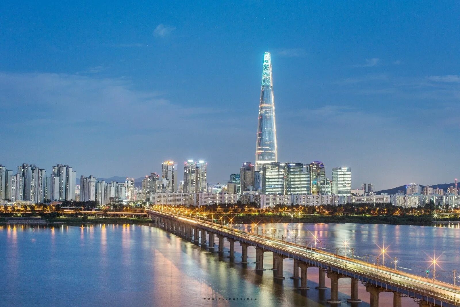 Сеул дав. Сеул или нью-йорк. seoul skyliners daytime.