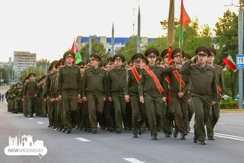 Движение пеших колонн