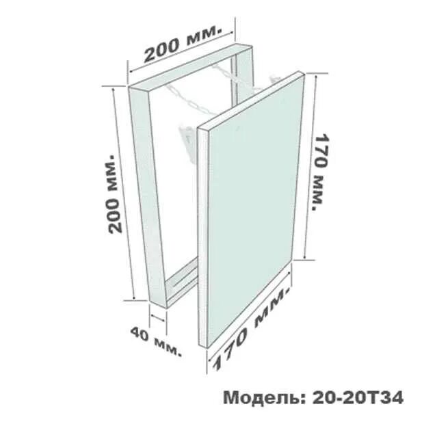 Ревизионный люк 60х80 схема. Люк ревизионный 60х120 габариты. Ревизионный люк 20*15 внутренний размер. Габариты ревизионных люков.