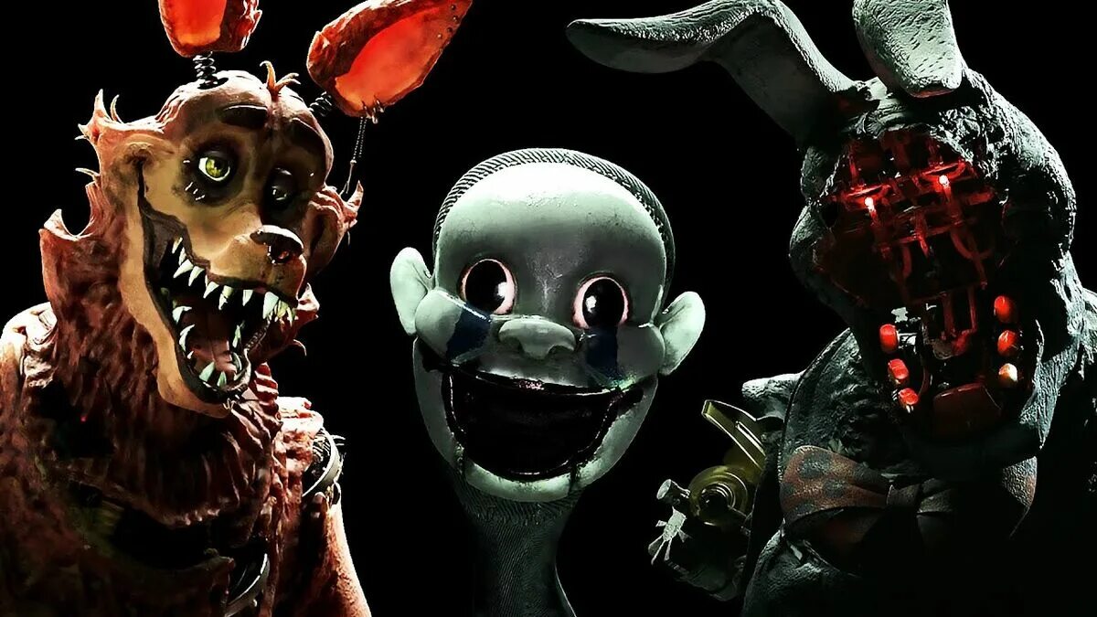 Fnaf jr animatronics