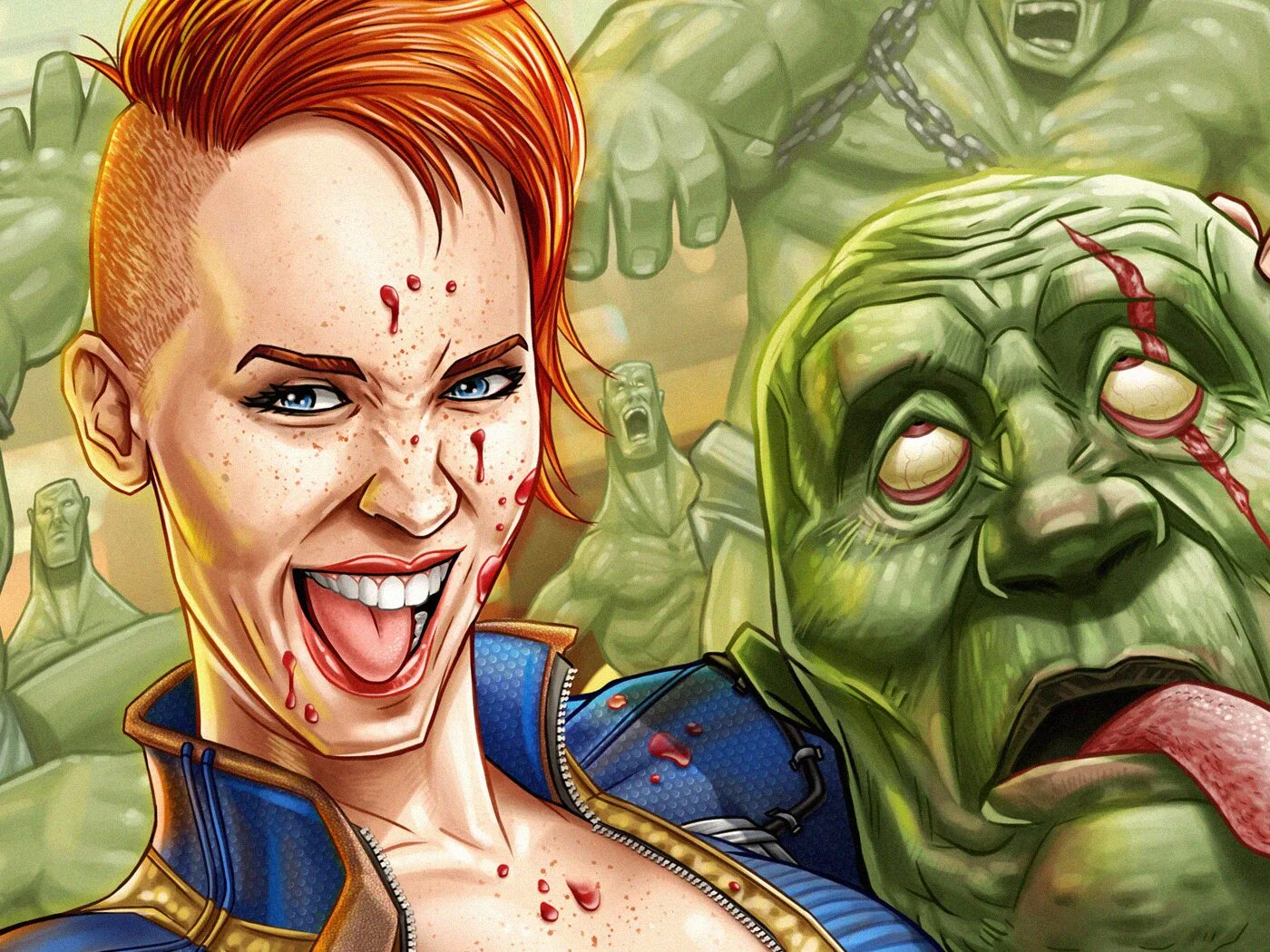 Шедман. Шедман фоллаут. шедман арт fallout 4. fallout comics обложка. fallout girl art.