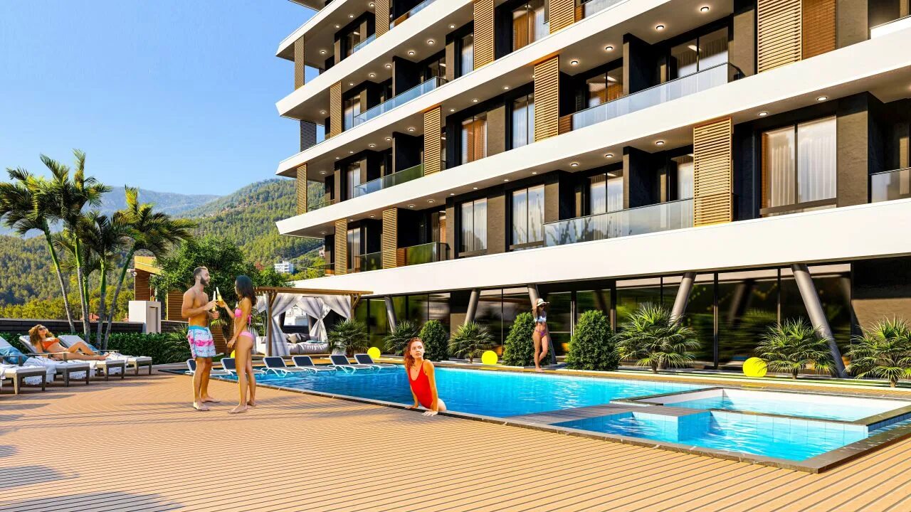 Район демирташ в алании. Ipek apart hotel алания. Алания 25. Недвижимая в турция застройки. Алания 25.