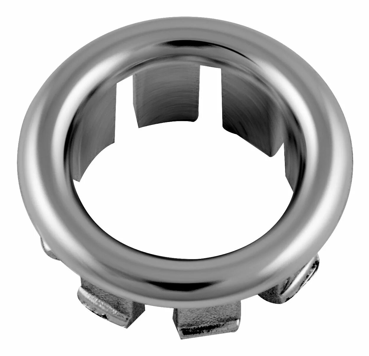 Втулка для перелива отверстия хром. Кольцо перелива для раковины 21 мм хром. Кольцо перелива. Облицовка д/перелива хром (21,7 мм). Кольцо перелива для раковины золото.