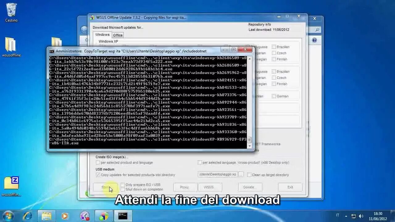 Offline update. 8. WSUS offline update. C:\users\user\downloads\offline_update_ESS. WSUS offline update 11.5 + Rus. Wsus offline