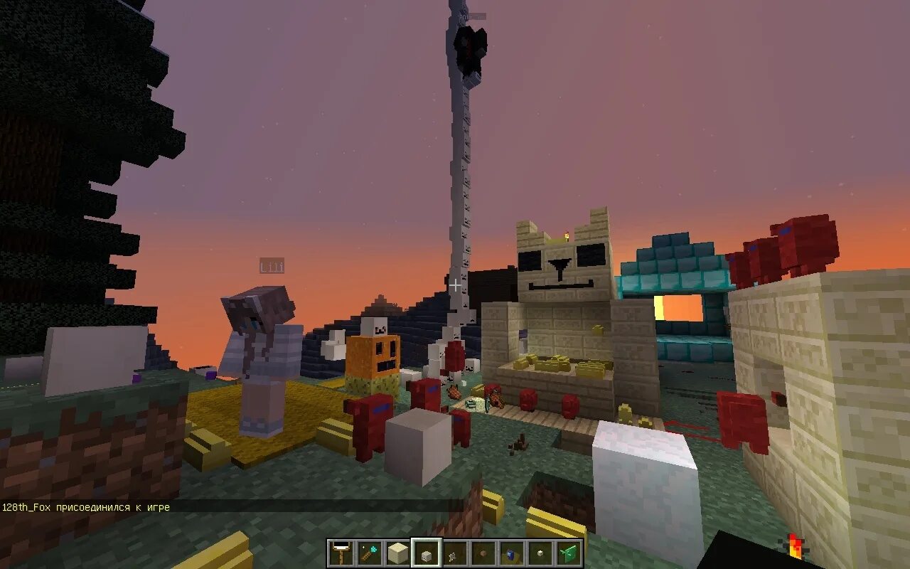 игра майнкрафт творческий мир играть