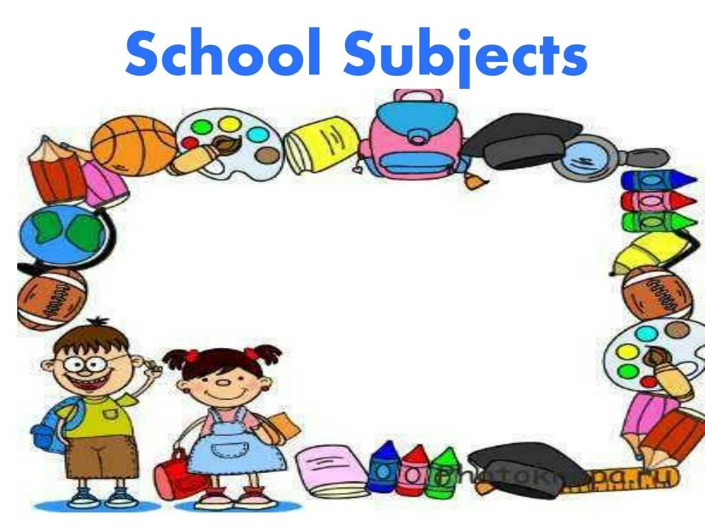 School subjects. Слайд School subjects. School subjects презентация. Тема School subjects для детей.