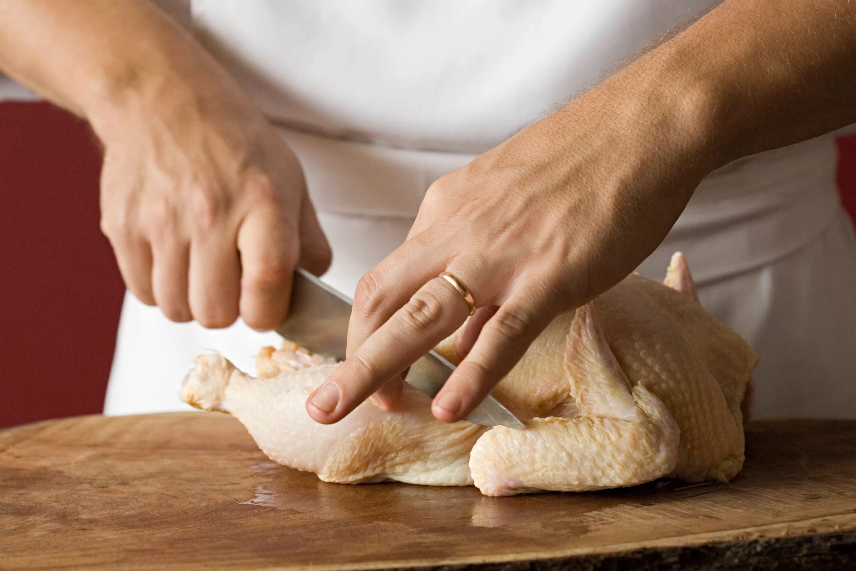 Chicken Raw Cook Wallpaper. Raw Chicken Knee.