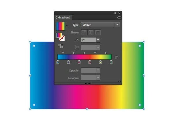 Виды градиентов в adobe illustrator. Градиент в адоб иллюстратор. радужный градиент в adobe illustrator. градиенты для иллюстратора. радужный градиент для иллюстратора.