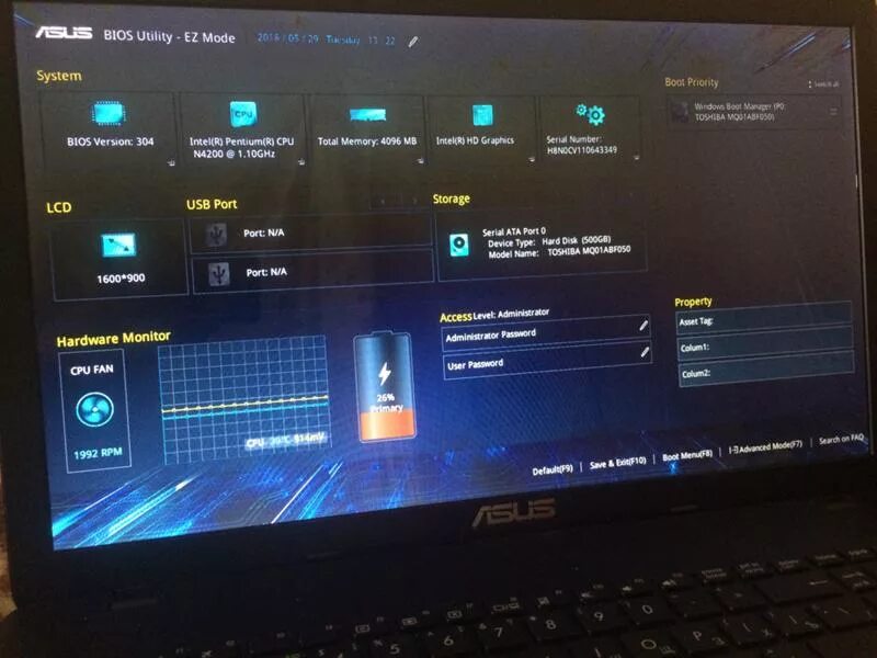 BIOS ez Mode. Как выйти из биоса на ноутбуке ASUS. BIOS Utility ez Mode как выйти. Ноутбук асус на экране таблица. Ноутбук на экране биос