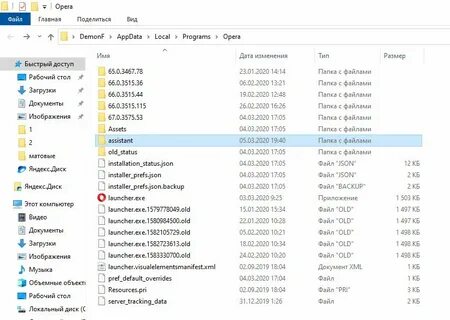 Appdata opera opera