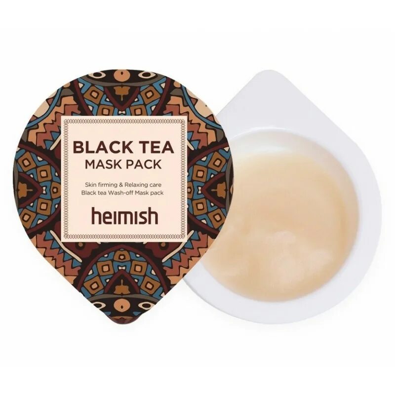 Heimish Black Tea Mask 5 ml. Heimish Black Tea Mask Pack. Heimish Black Tea Mask Pack 110ml. Heimish маска для лица Black Tea Mask Pack. Маска против отеков