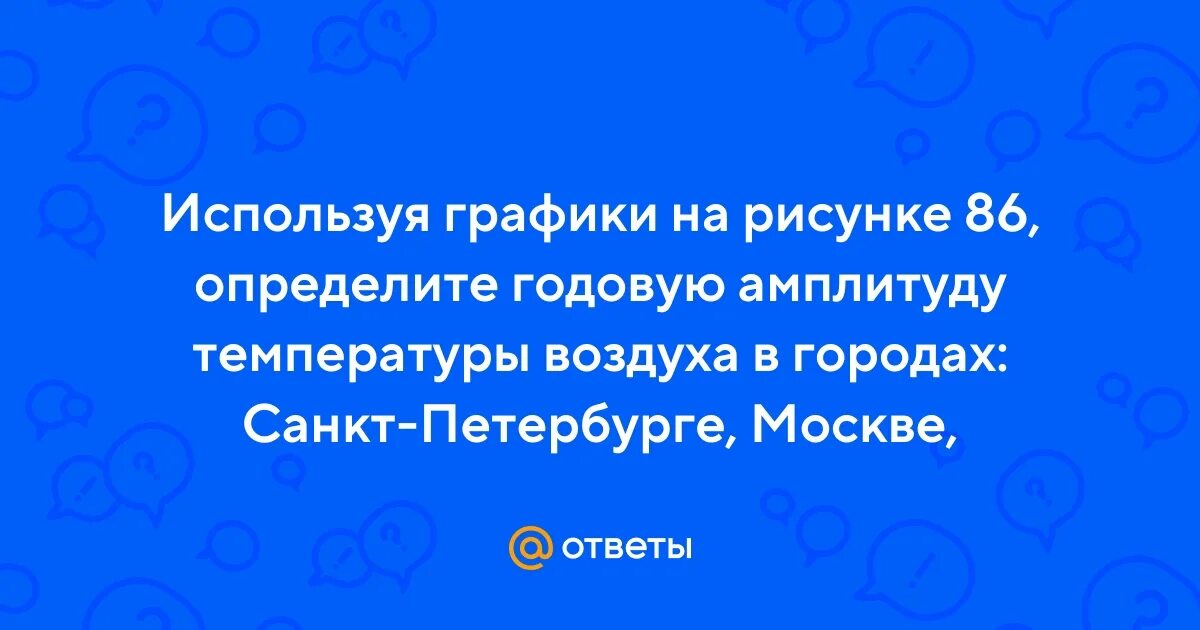Определи по графику амплитуду годовой температуры Как определить амплитуду климата: основные методы и принципы