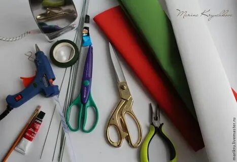 Материалы и инструменты для работы