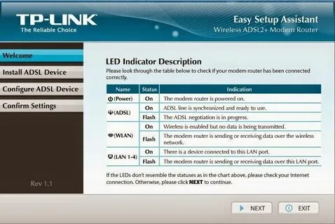 Setup router