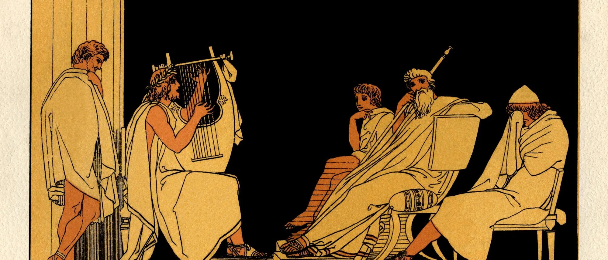 Зачем взрослым древним грекам была необходима схолэ. Рапсод древняя Греция. Аэды это в древней Греции. Демодок Одиссея. Аэды и рапсоды в древней Греции.