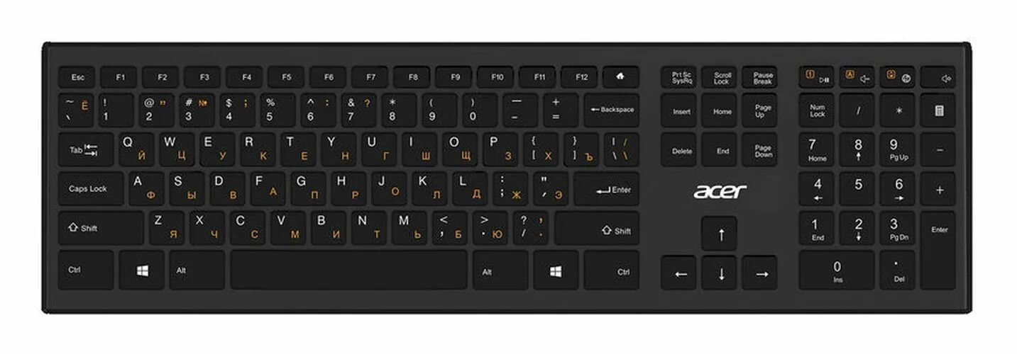 Клавиатура компьютера acer. Клавиатура компьютера acer