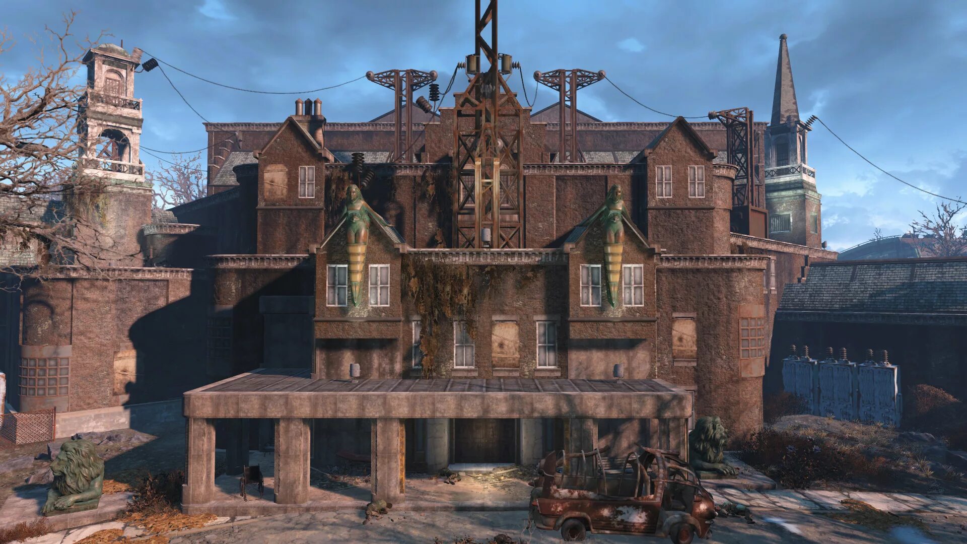 Больница парсонс fallout 4