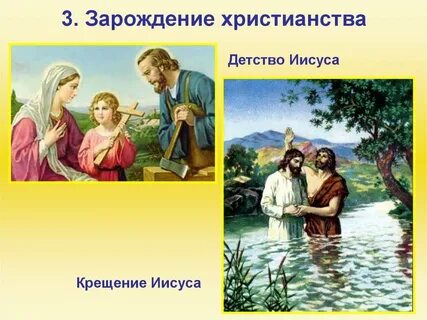 Зарождение христианства