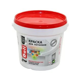 Dali краска для потолков акриловая