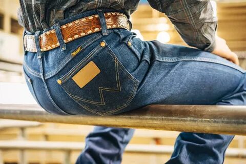 Cowboys in tight wrangler jeans