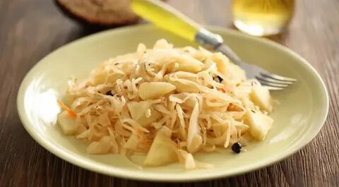 Рецепт кислой капусты с картошкой