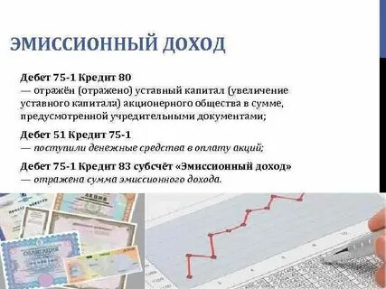 Источники эмиссионного дохода