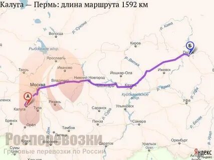 Сколько от калуги до нижнего новгорода