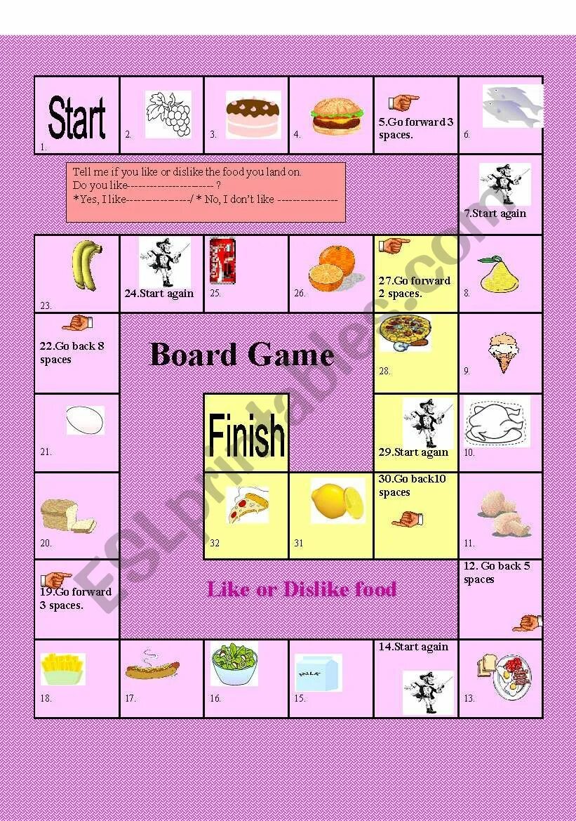 I d like game. Игры на английском. food board game. do does настольная игра. like board game.