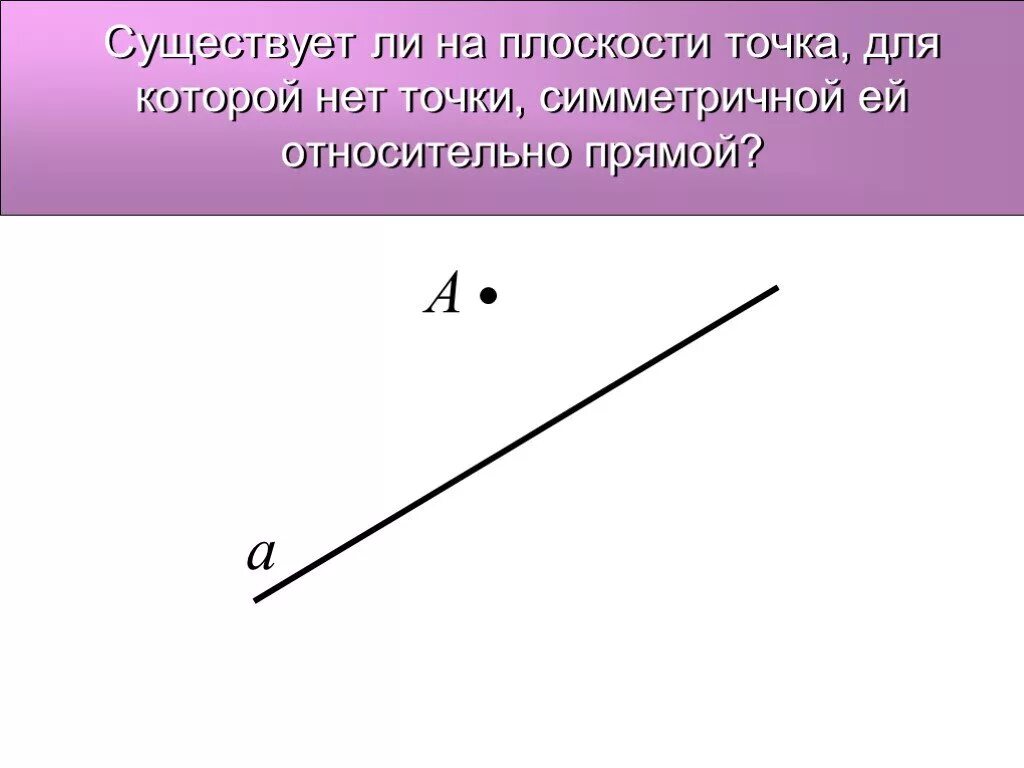 Существует ли точка