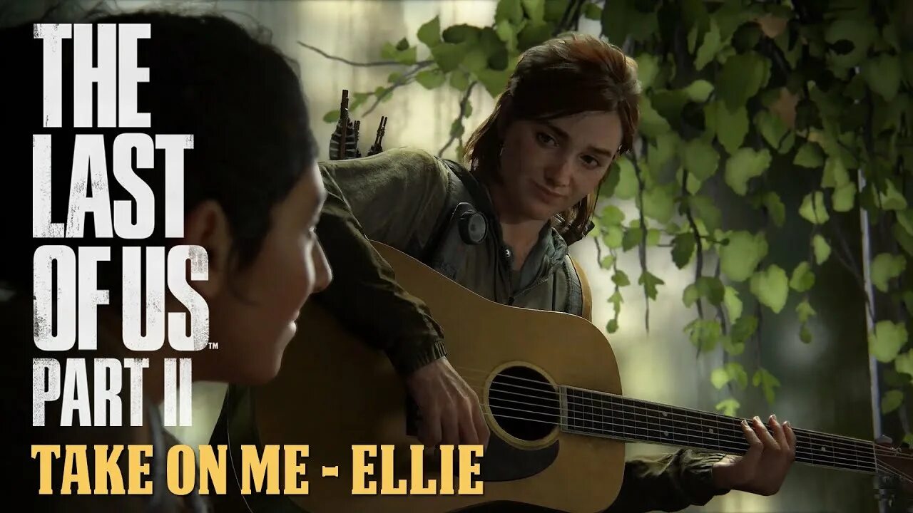 Ellie take on me. Take on me. Take to singing