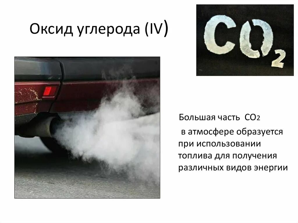 Co2 запах газа