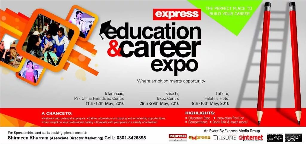 Career Expo. Educational Expo. "Education & careers Expo". Education Expo Billboard. Competition book